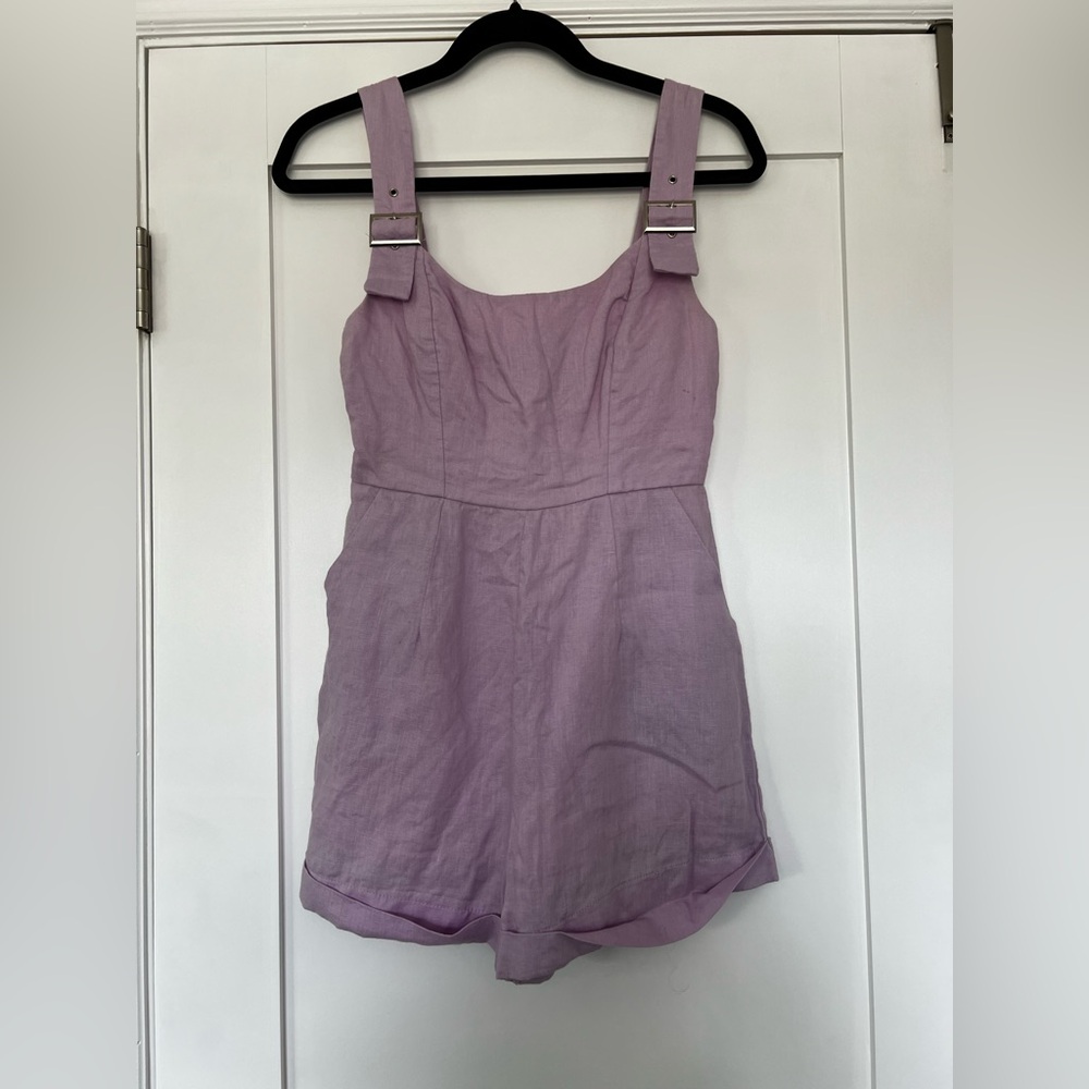 Seek The Label Romper Overalls